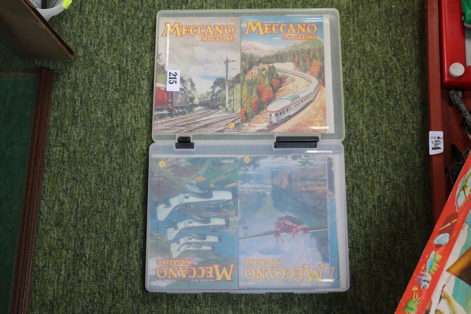 Collection of 1950s Meccano Magazines