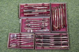 Collection of Boxed Westminster Silver plated Flatware