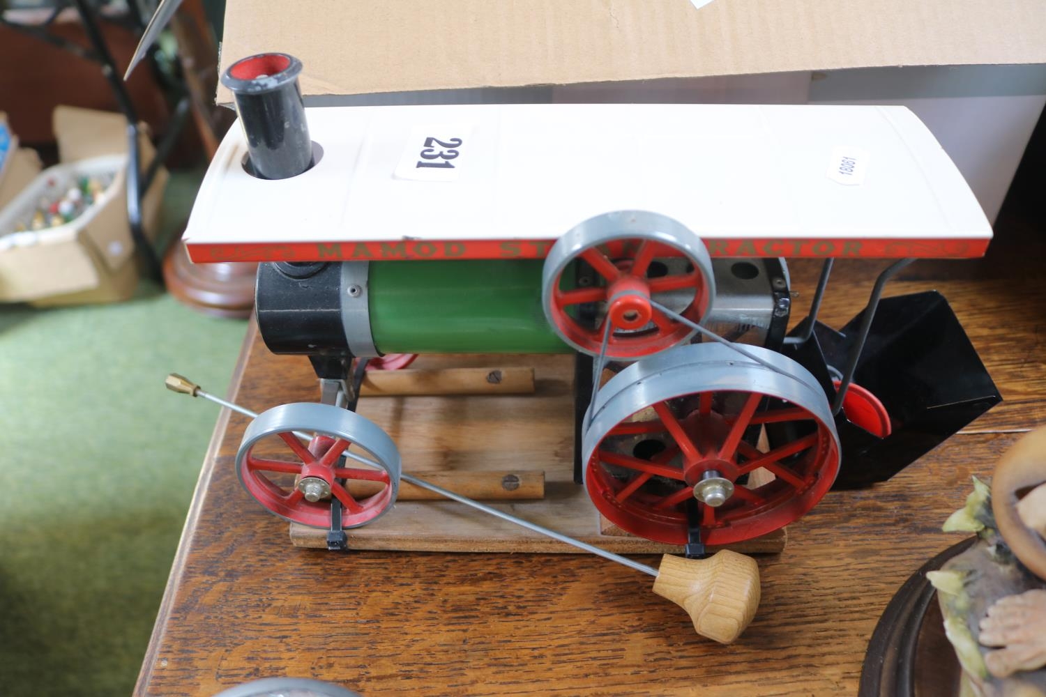 Mamod Steam Tractor Engine TE1A