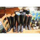 Collection of assorted Riding Boots to include Aigle