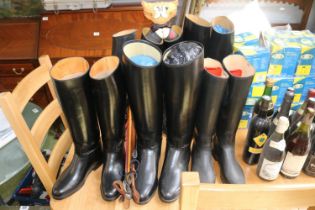 Collection of assorted Riding Boots to include Aigle