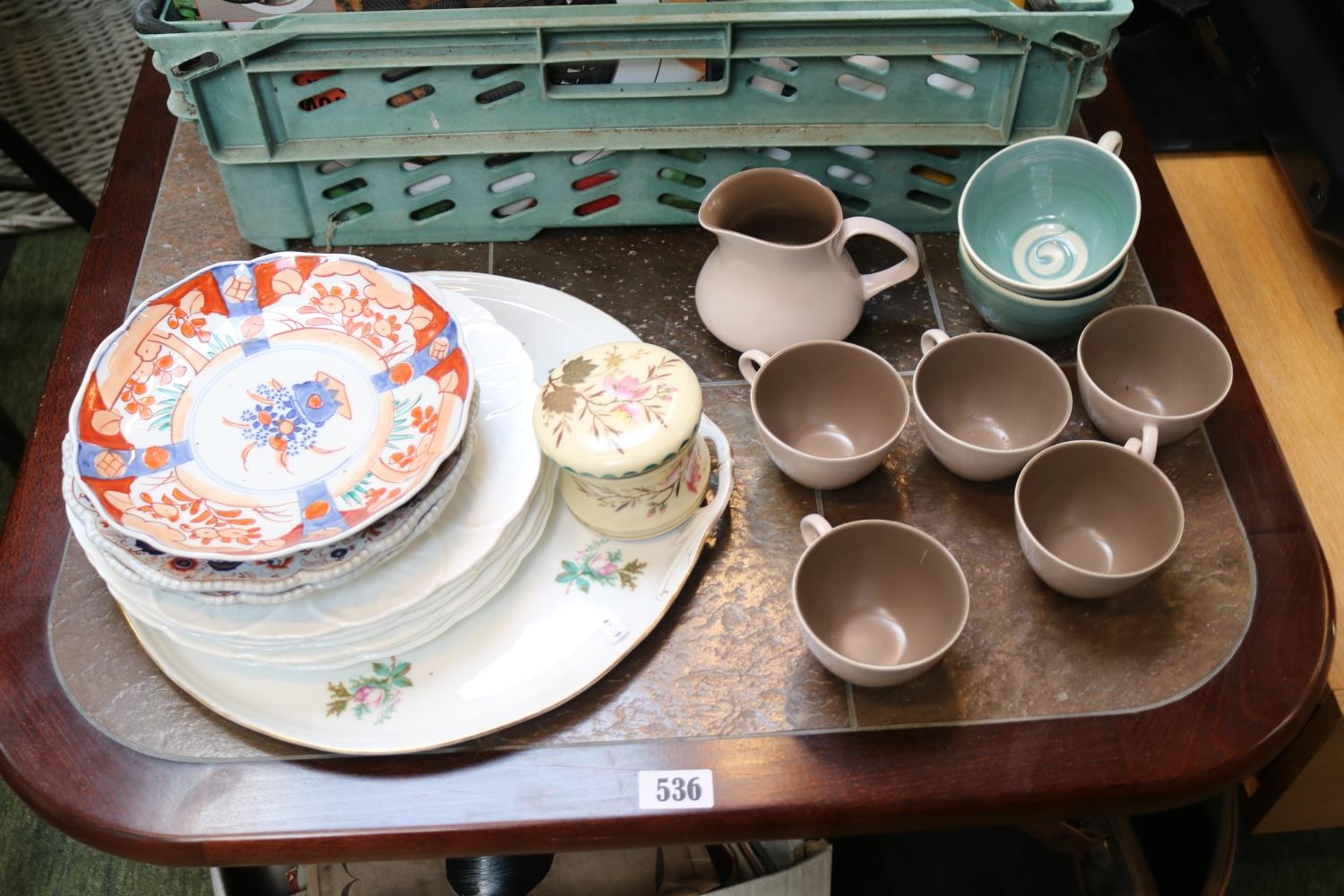 Collection of assorted Ceramics to include Imari, Poole etc