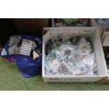 Large box of assorted Costume Necklaces and earrings etc