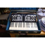Hohner Piano Accordion in fitted case