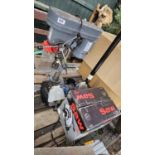 Bench Drill, Nu Tools Grinder and a Boxed 1100w Circular Saw