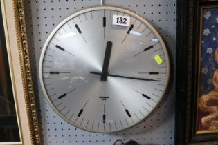 • Gents Chloride Gent made in Leicester Slave Clock Ex British Rail. Recovered from Sheaf House