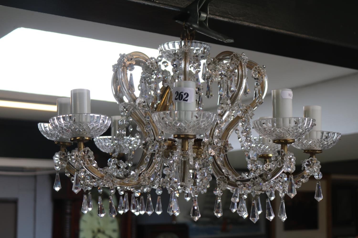 Good quality 8 Branch Crystal Chandelier