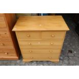 Modern Chest of 6 Drawers with turned handles