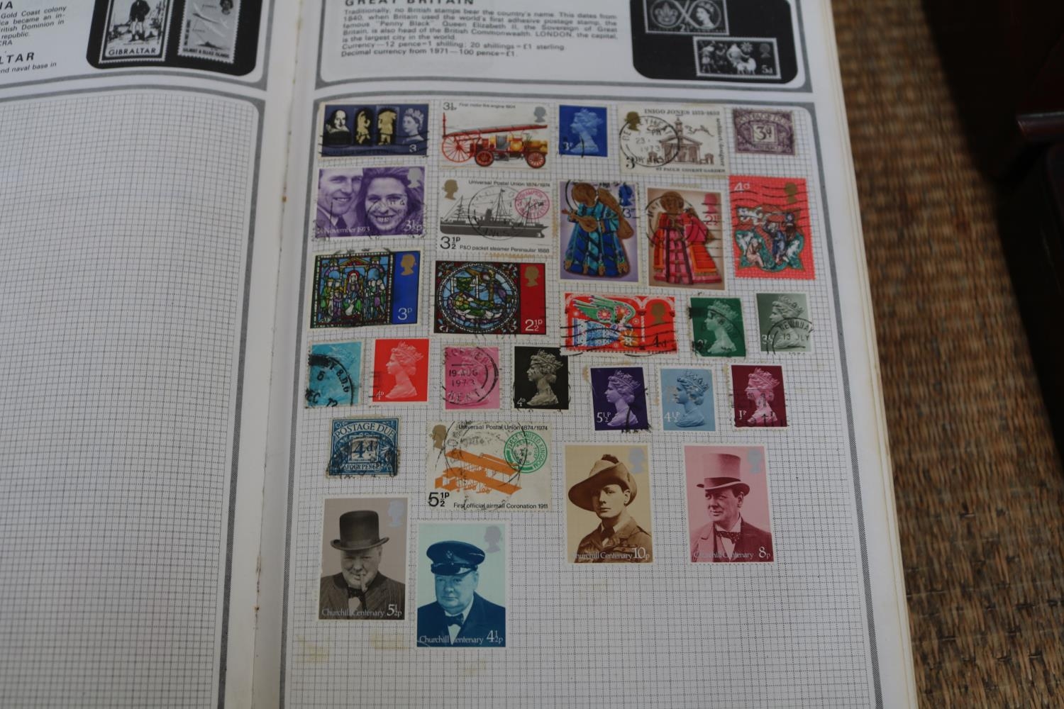 2 Albums of assorted World Stamps and assorted Loose Stamps - Image 2 of 3