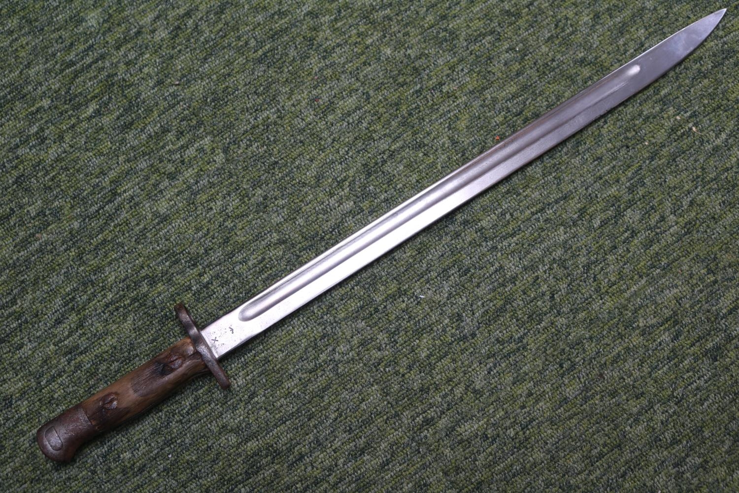 1909 Pattern Bayonet marked JAC 1909 with Military arrow marks. 55cm in Length