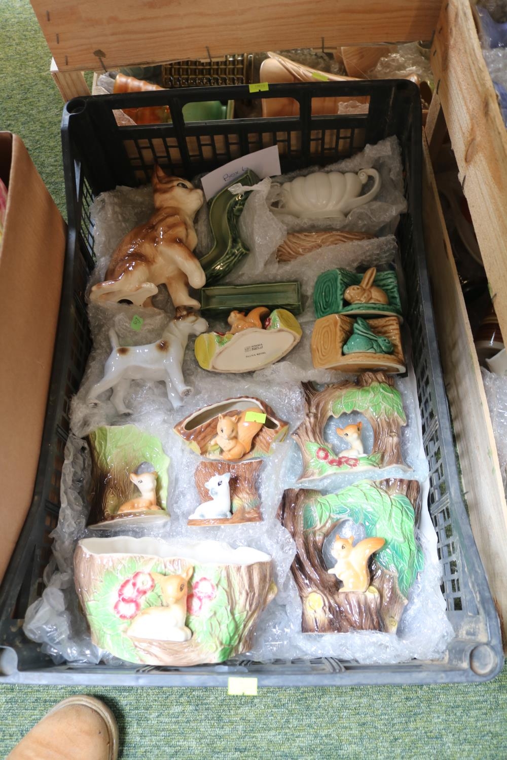 2 Boxes of assorted Hornsea Fauna ware etc - Image 2 of 2
