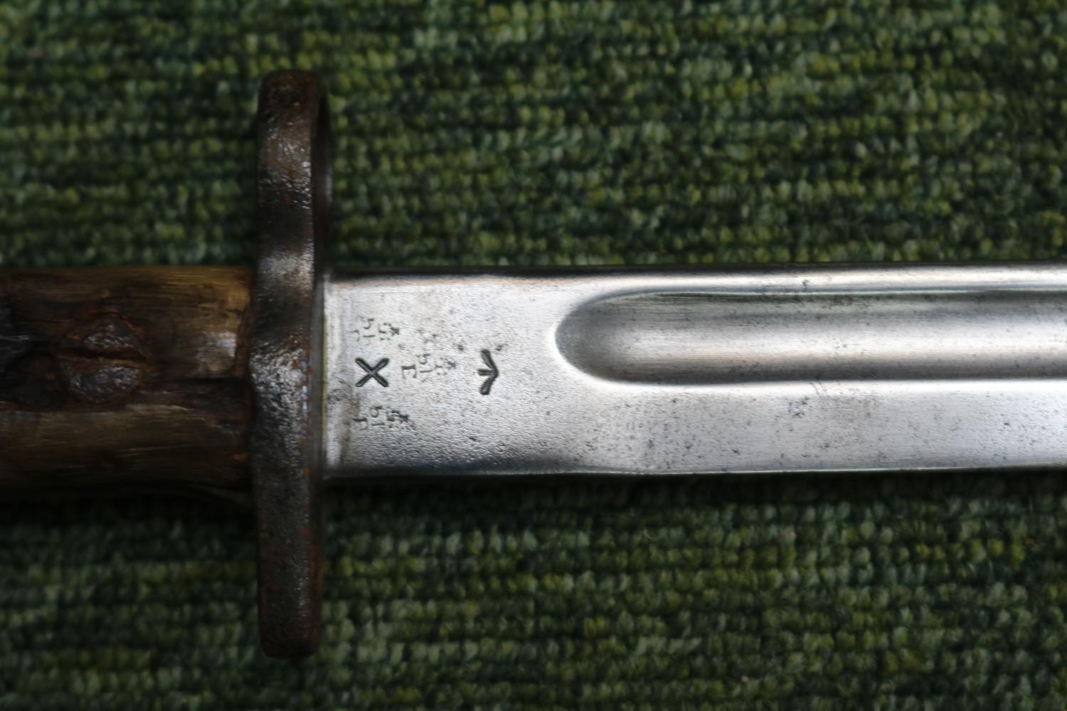 1909 Pattern Bayonet marked JAC 1909 with Military arrow marks. 55cm in Length - Bild 2 aus 3