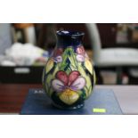 Moorcroft 1994 Special Edition 'Heartese' Vase painted by J Moorcroft 14/07/94 Boxed 13cm in Height