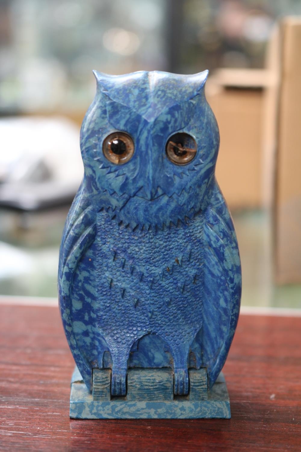 Bakelite Bourjois Paris Owl Perfume holder 9.5cm in Height