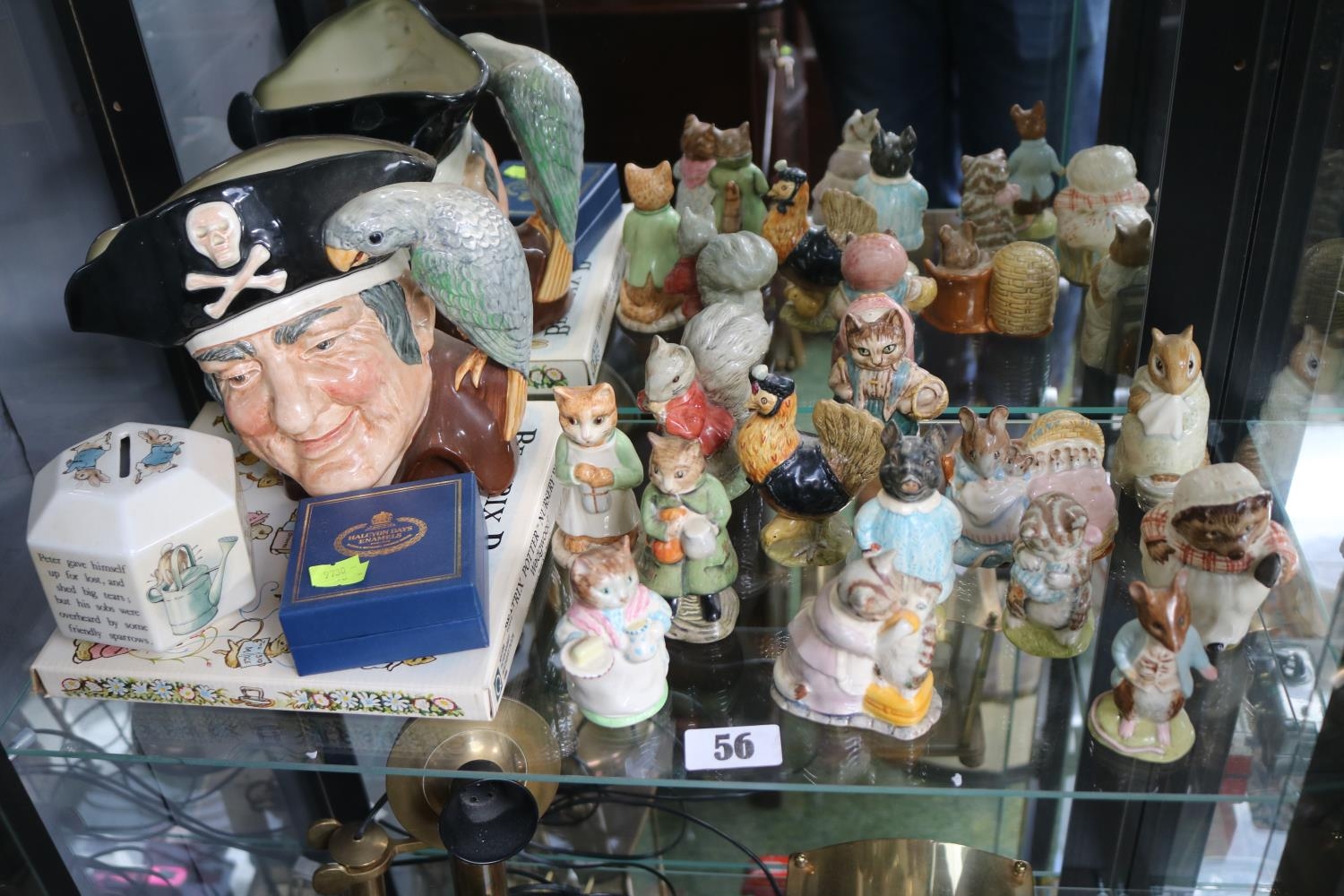 Collection of Beswick Beatrix Potter Figures to include Ribby, Simpkin etc (13), Royal Doulton