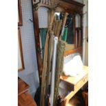 Collection of assorted Fishing and other Rods to include Greys etc