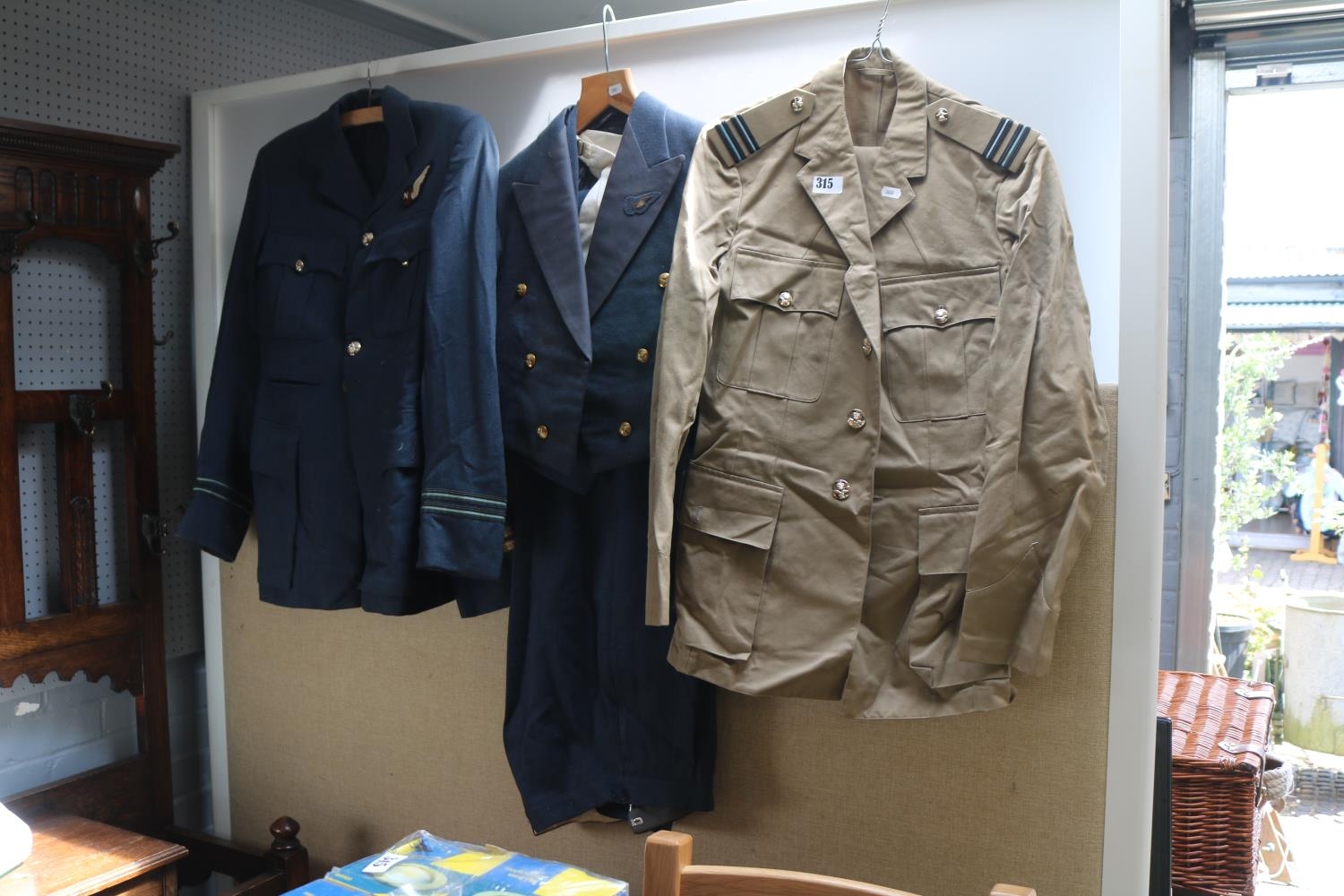 Collection of RAF Mess dress and uniforms