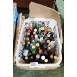 Collection of assorted Alcohol miniatures