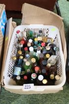 Collection of assorted Alcohol miniatures