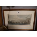 New London Bridge Framed Engraving