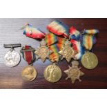 Collection of WW1 Medals to include Civilisation medals 1914 medals etc