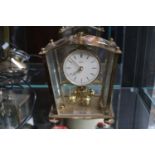 Kern of Germany Brass Cased Anniversary clock