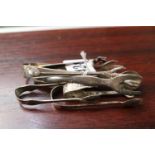 Collection of Six 20thC Silver Sugar Tongs 70g total weight