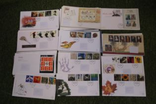 Collection of assorted First Day Covers