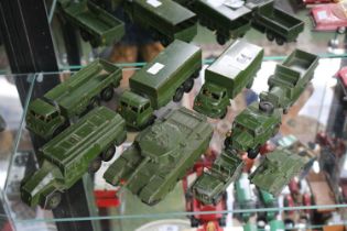 Collection of Dinky Military Vehicles