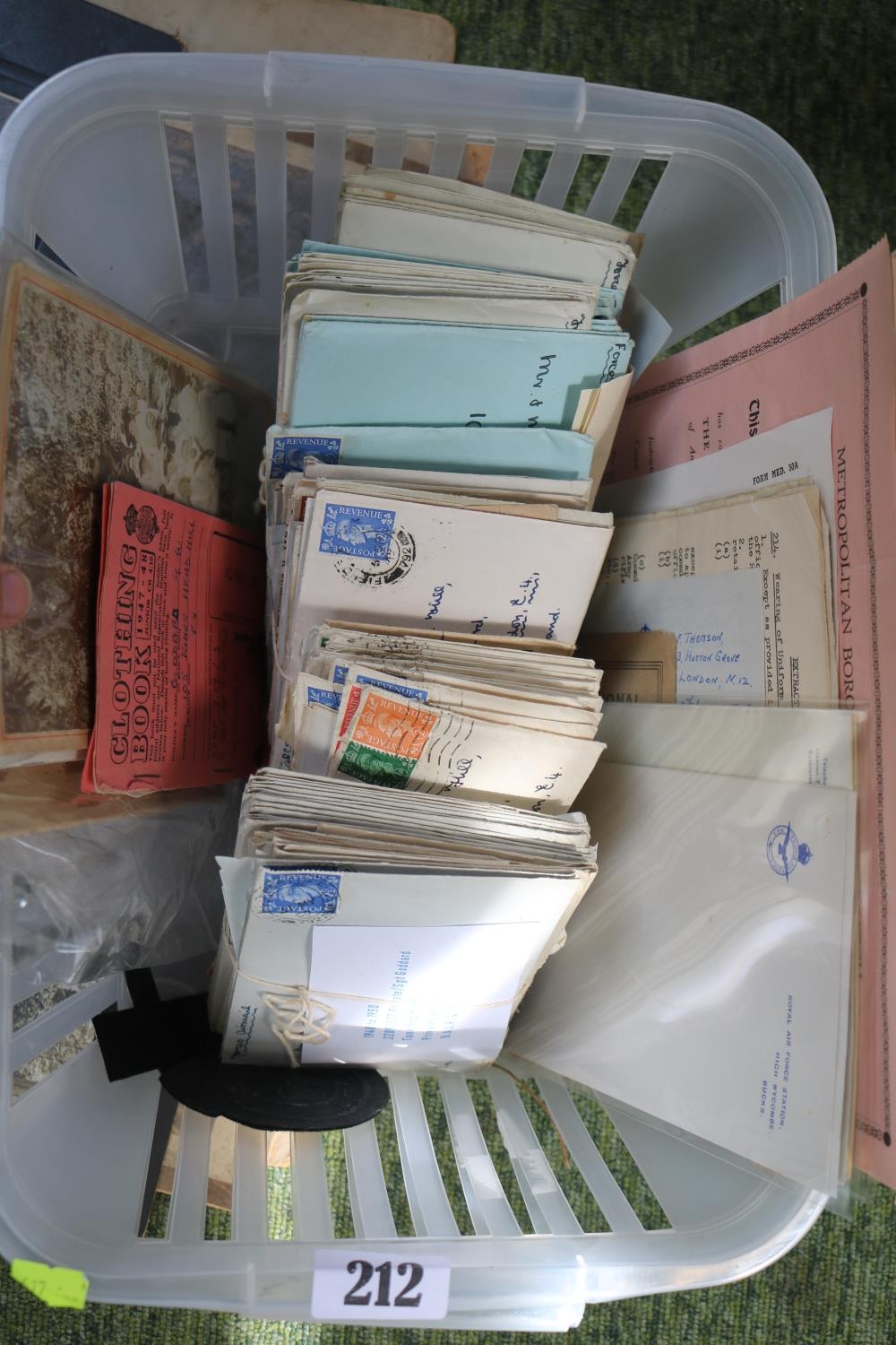 Collection of assorted Military Ephemera inc. Letters, Photographs etc - Bild 2 aus 2