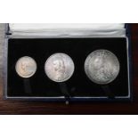Cased 1887 Jubilee Silver Coin Set in fitted case