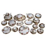 Royal Albert Old Country Roses extensive dinner service comprising of Tureens, Meat Plates, Soup