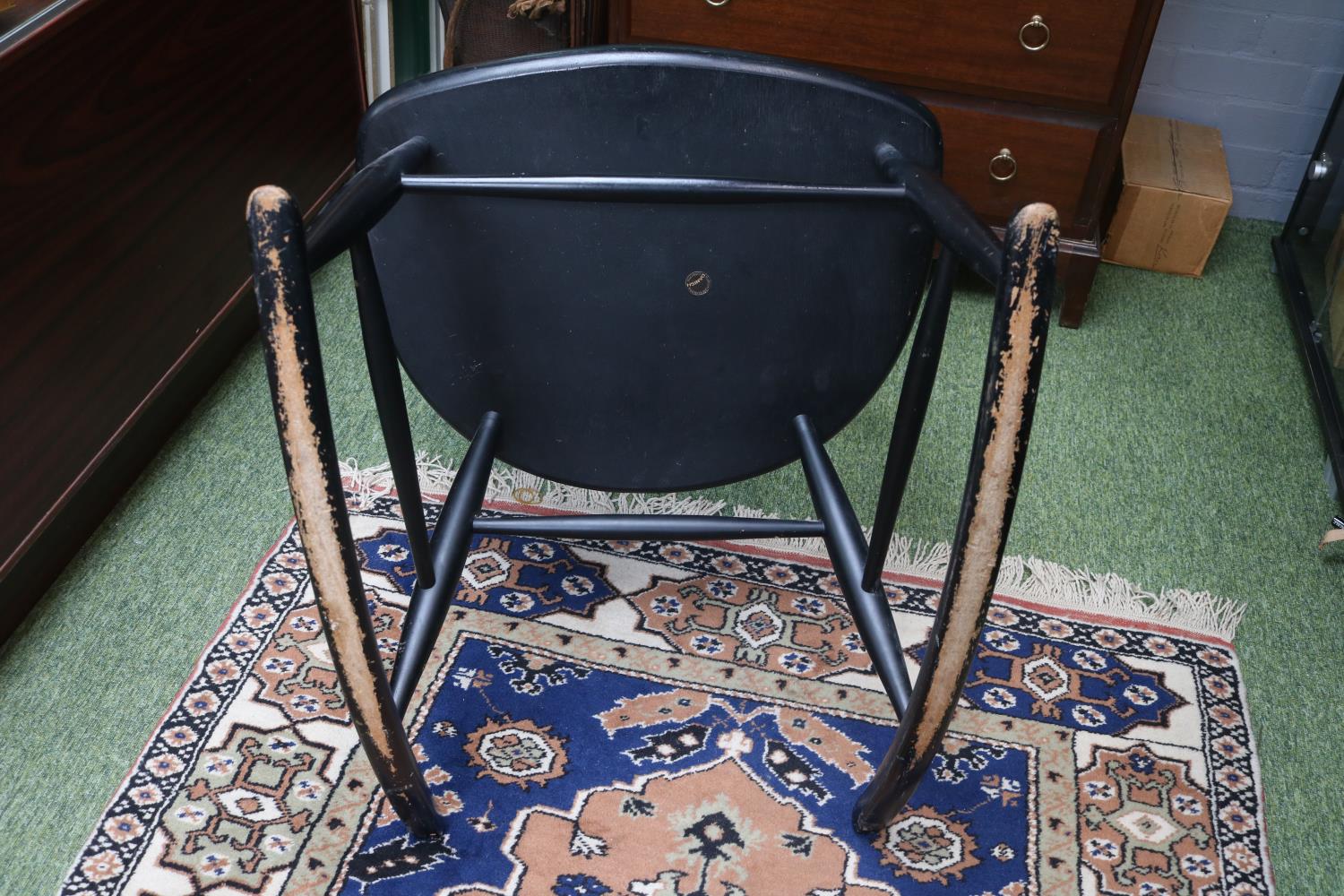 Illum Wikkelso Black Ash Rocking Chair - Image 7 of 8