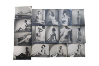 Artistic Nudes; A collection of 1940s Nude Photographic Prints and 2 Life studies (15)