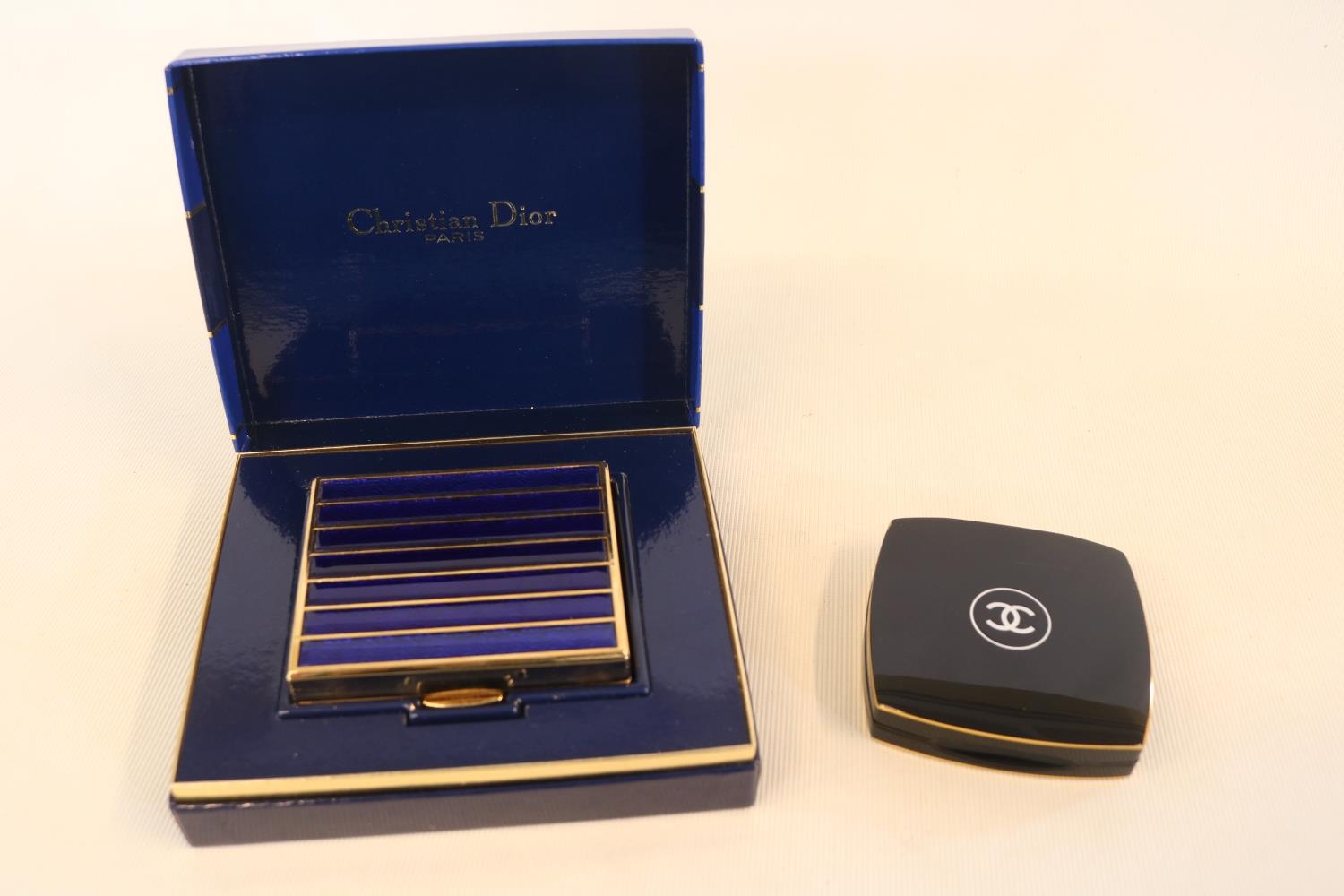 Christian Dior of Paris Refillable Luxury Powder Compact Boxed and a Chanel Compact - Image 2 of 5