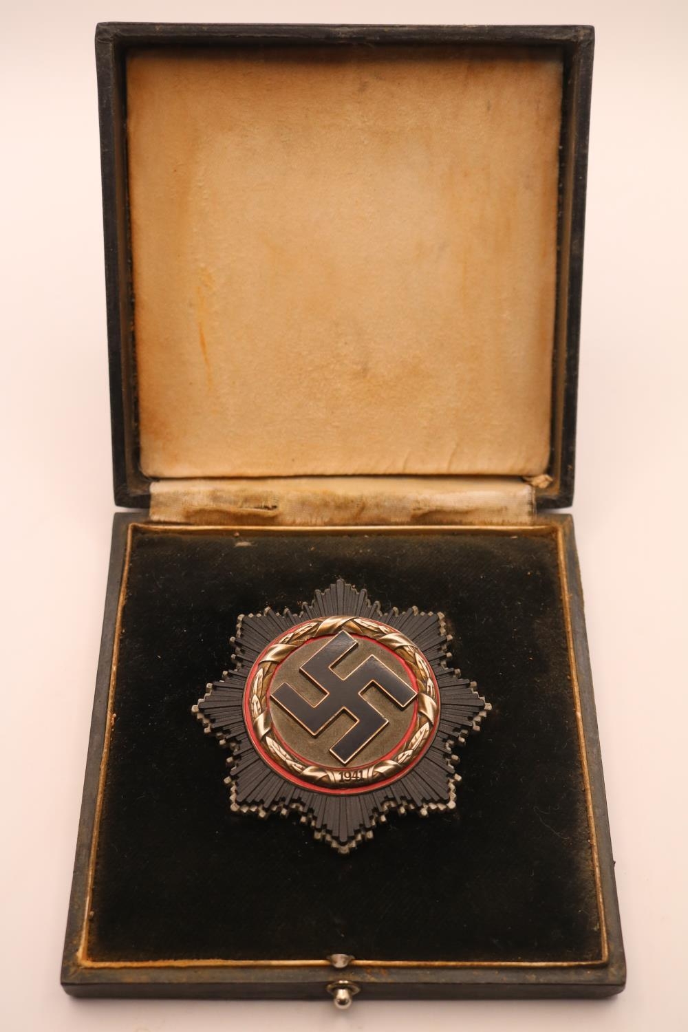 Karl Heinz Macher (Waffen SS) 1919 - 2001 German Cross in Gold, awarded on 7 August 1944 as SS- - Image 6 of 7