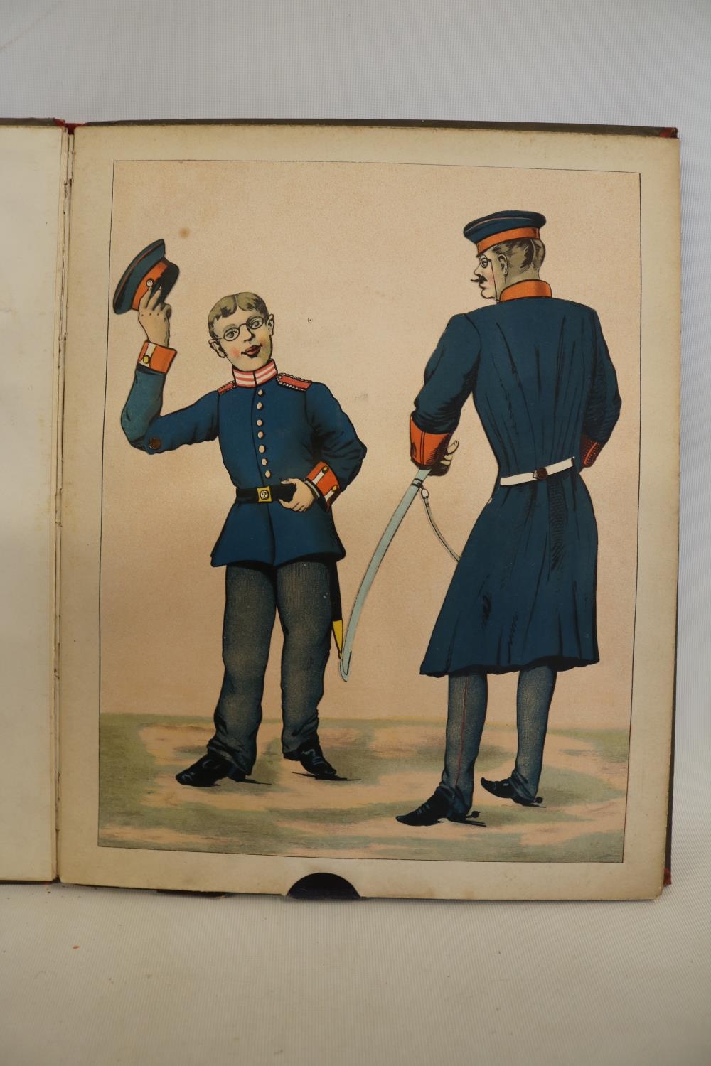 Our Soldiers in moving Pictures by Willibald King published Wilh.Effenberger F.Loewes Verlag - Image 4 of 5