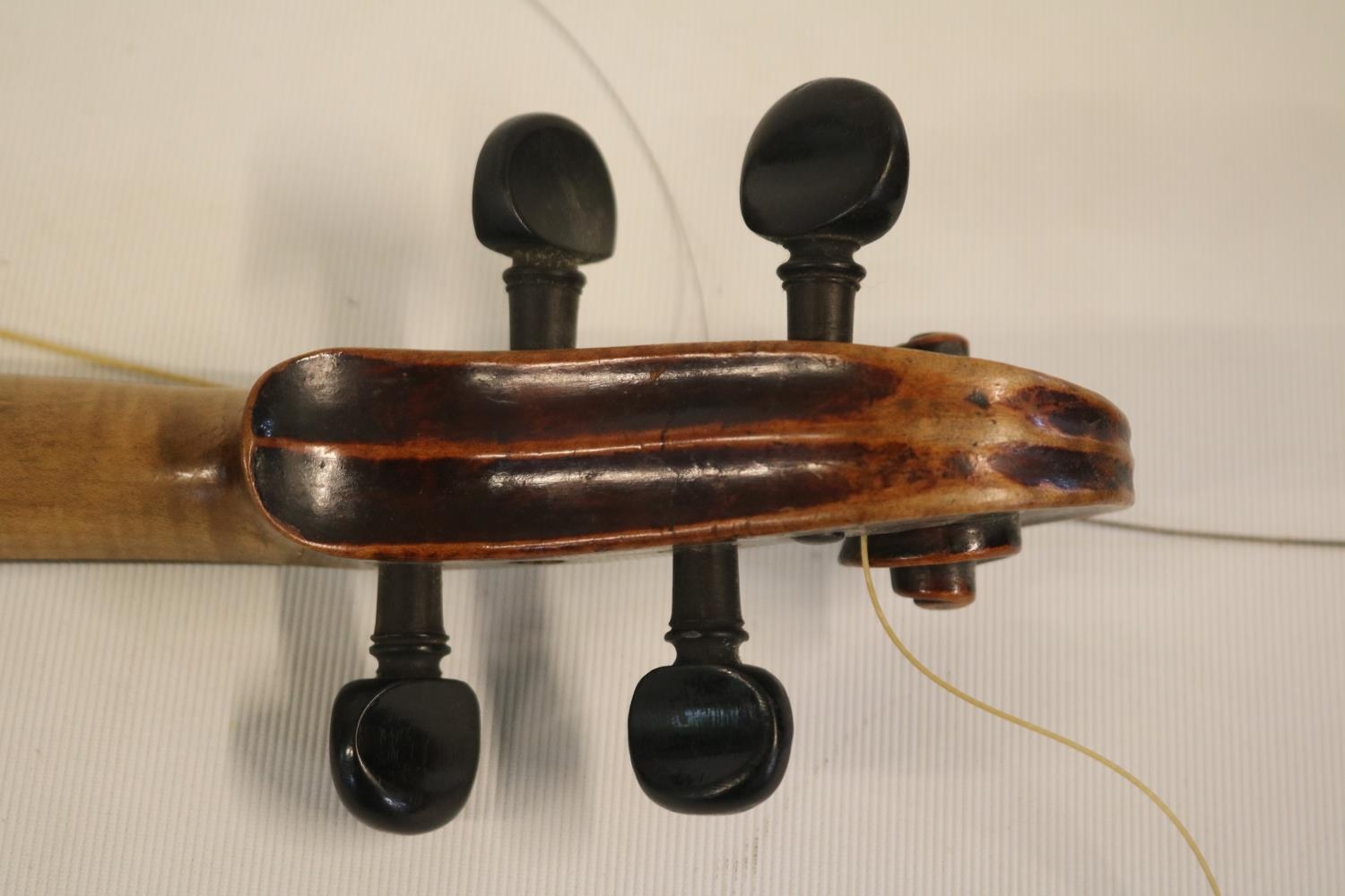 Violin attributed to Mathias Albani or Matthias Alban violin maker from Botzen (now Bolzano). With - Image 6 of 13