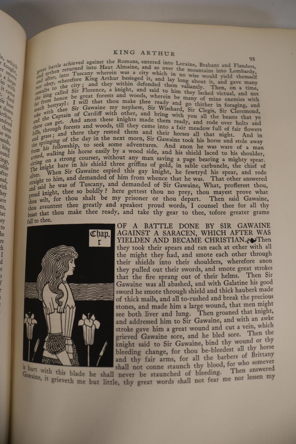 Aubrey Beardsley.- Malory (Sir Thomas) [Le Morte Darthur] The Birth Life and Acts of King Arthur..., - Bild 9 aus 9