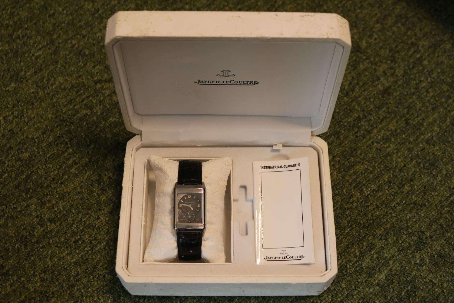 Jaeger LeCoultre Reverso, Day & Night manual wind Swiss movement with box & papers. Reference no - Image 4 of 4