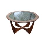 G-Plan Astro Circular Coffee table 1960s designed by Gordon Murray 83cm in Diameter