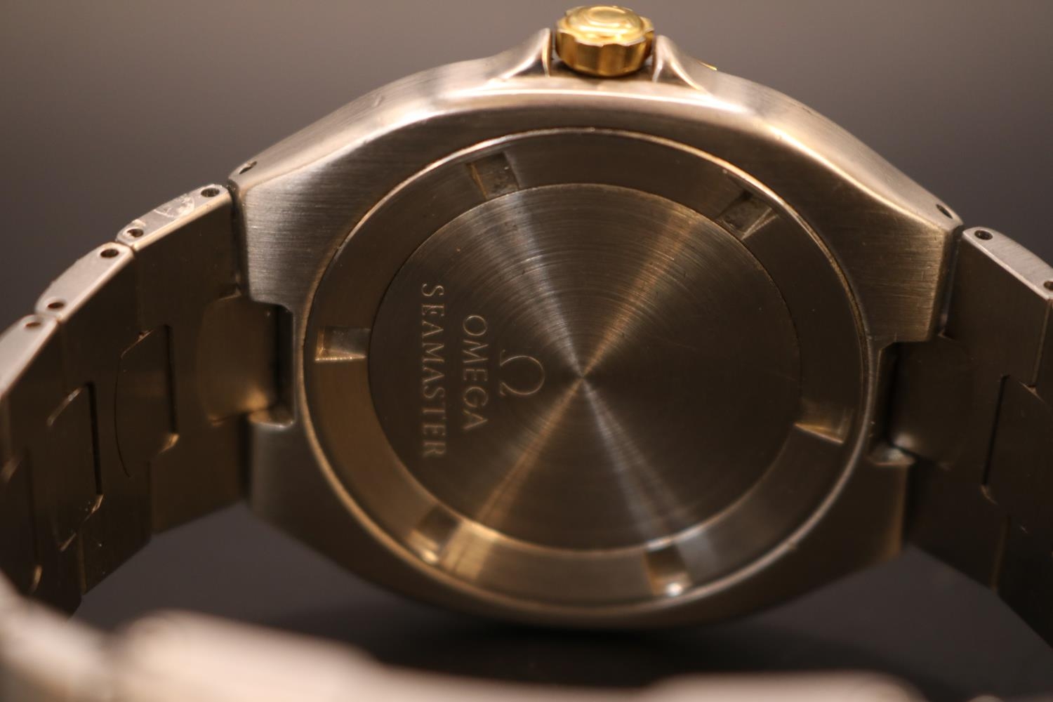 Omega Seamaster Professional 200m bi-colour quartz watch. 37mm case size. - Image 3 of 5