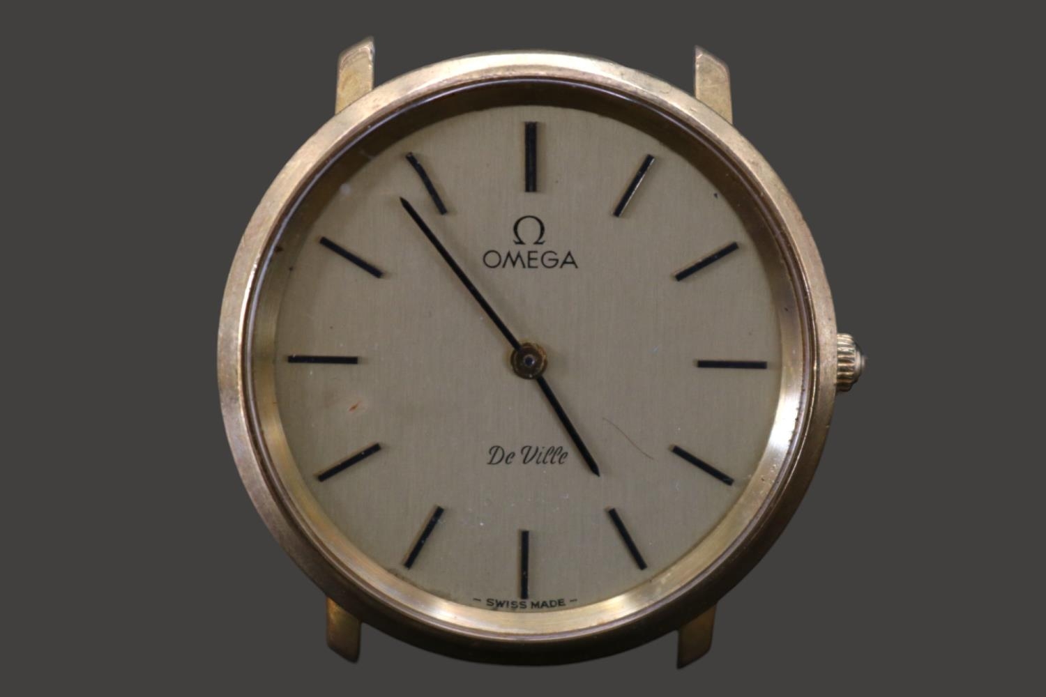 Omega De Ville gents gold plated 17 jewel, 20 micron manual wind Swiss movement dress watch with - Image 3 of 5