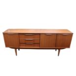 Mid Century A.H. McIntosh & Co of Kirkcaldy Scotland Style Sideboard. 183cm in Length by 40cm Deep