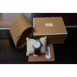 Ebel Boxed Sportwave Stainless Steel Wristwatch with paperwork