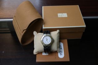 Ebel Boxed Sportwave Stainless Steel Wristwatch with paperwork