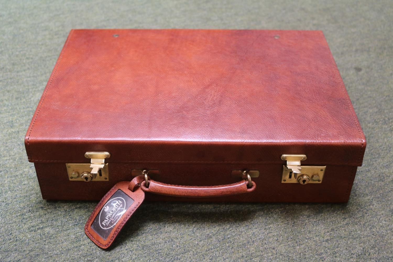 ETTA CATHERINA 1786. A Russian reindeer hide attaché Case made from hide recovered from the Metta - Image 5 of 5