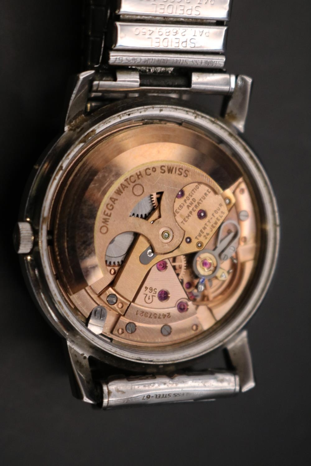 Omega Constellation Automatic Chronometer, pie-pan dial with day window and 21 jewel automatic Swiss - Image 4 of 4