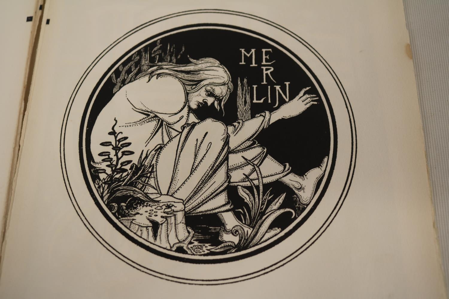 Aubrey Beardsley (1872-98). Reproductions of the Fourteen designs omitted from the First Edition - Image 7 of 8