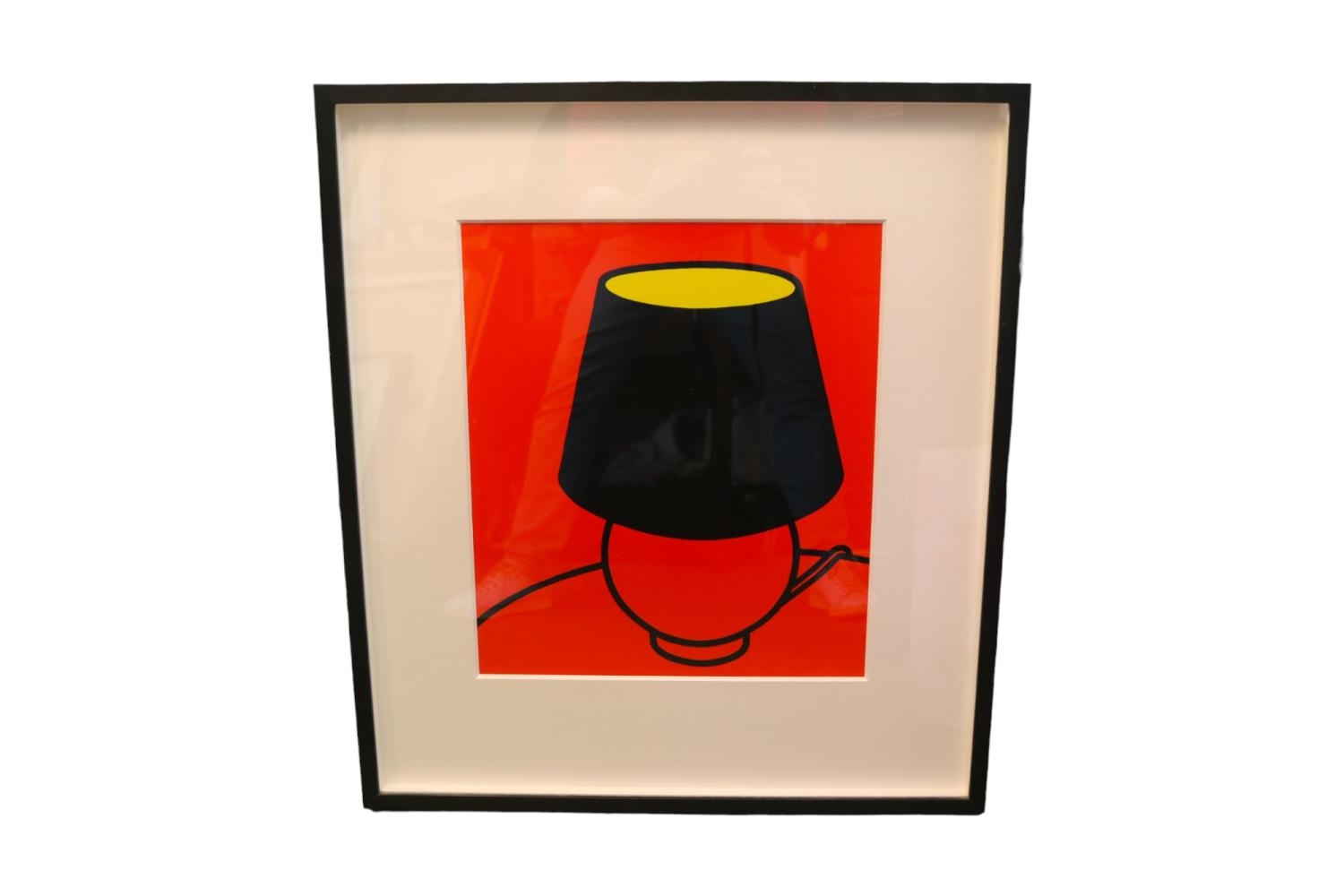 Patrick Caulfield (English, 1936-2005) CBE, RA. Photorealist Pop Art Ltd edition of 200 screen-print